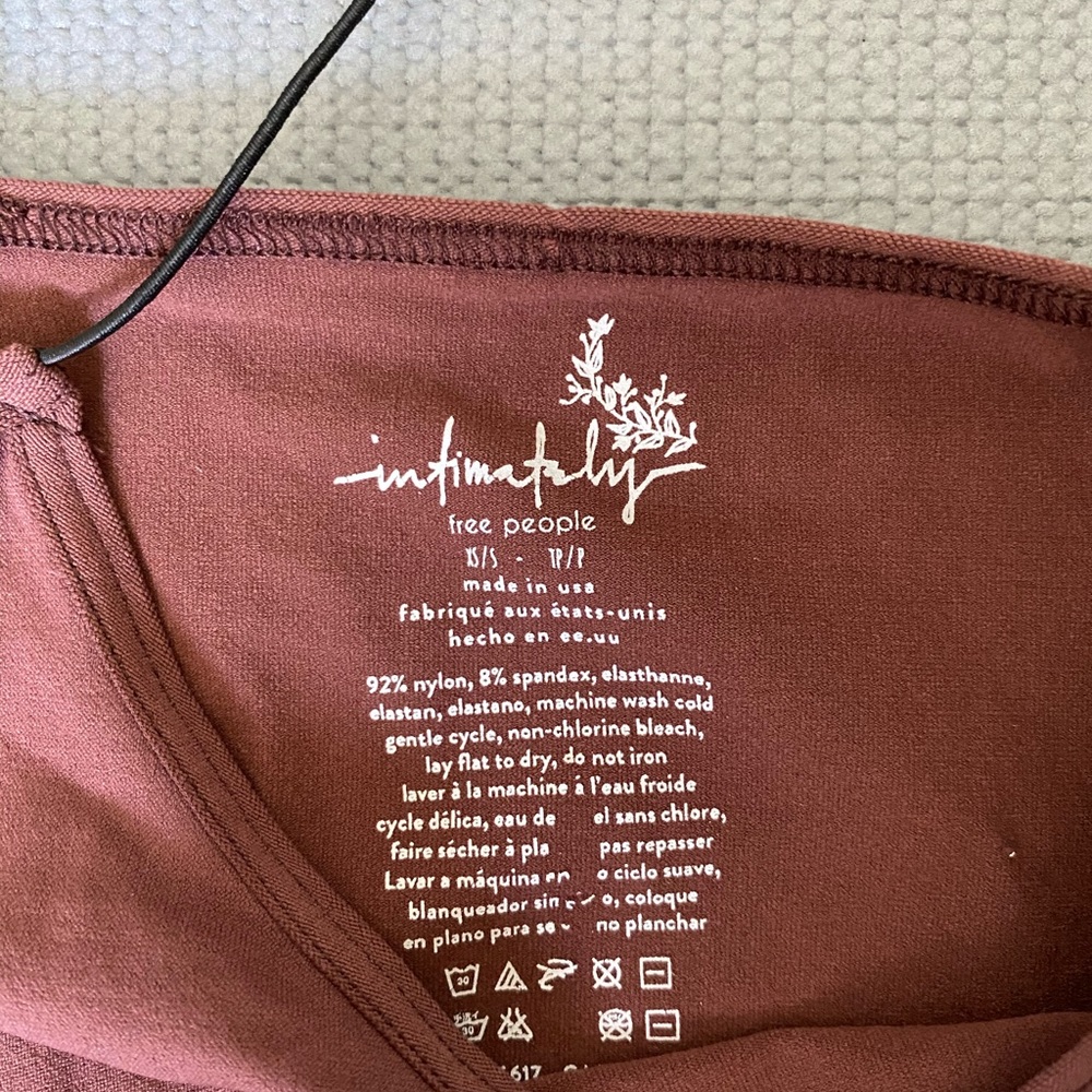 *SOLD* NWOT Free People Intimately Crop Top XS/S - Picture 6 of 6